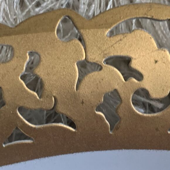 Vintage Nashco Mew York Round Hand-Painted Flower Metal Tray Pierced
Lace Edge - Picture 15 of 17